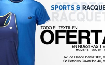 Oferta en todo el textil